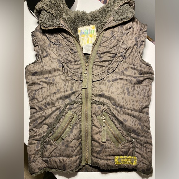 Billabong Women’s Fleece Vest. Size Small. - Picture 2 of 9